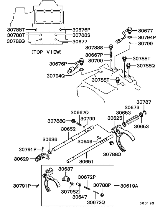 Transfer floor shift control