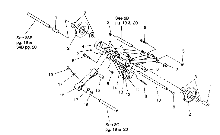 Front torque arm assembly