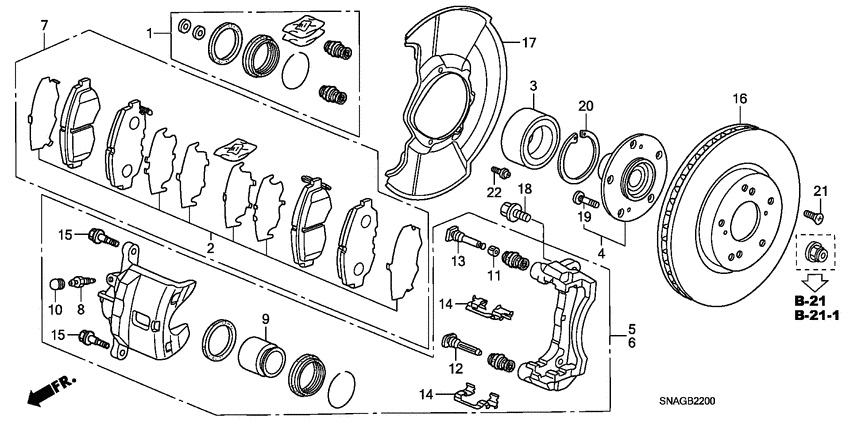 Front brake