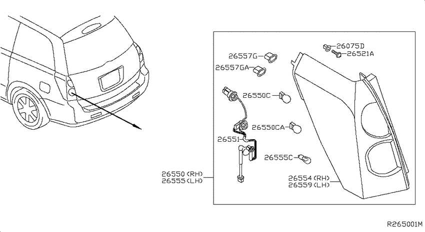 Rear combination lamp