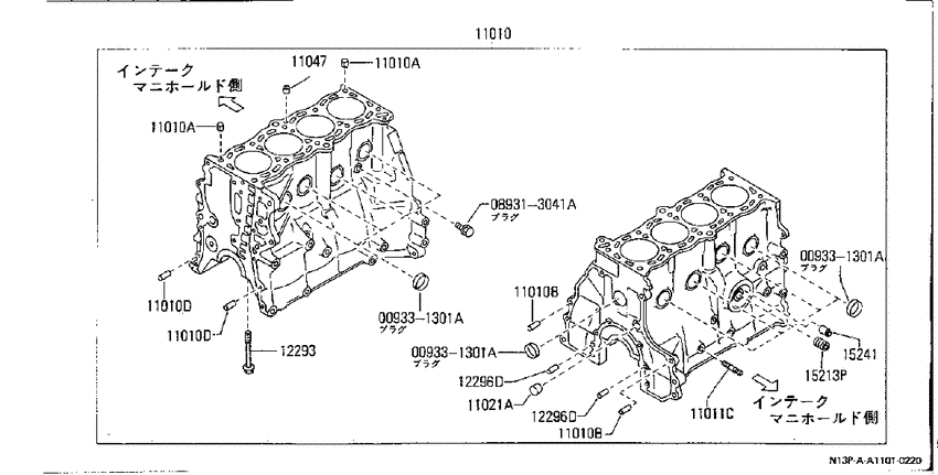 Cylinder - block & ｵｲﾙﾊﾟﾝ