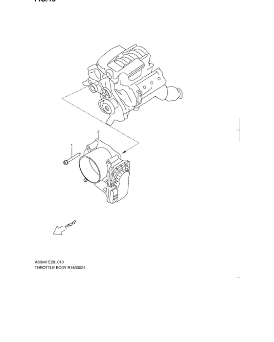 Throttle body