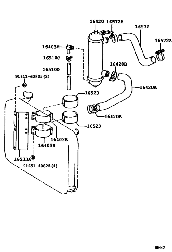 Radiator & Water Outlet