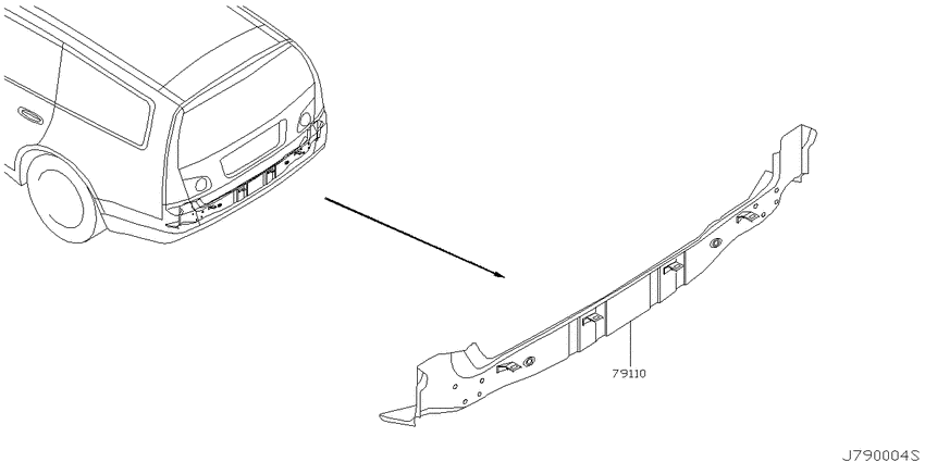 Rear panel & fitting