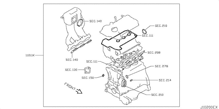 Engine gasket kit