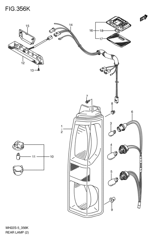 rear lamp