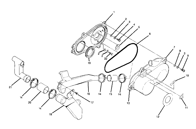 Clutch cover assembly