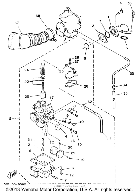 Air filter - carburetor