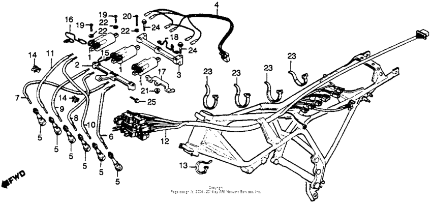 Wire harness + ignition coil
