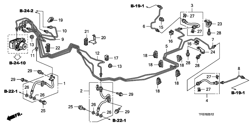 Brake pipe/hose