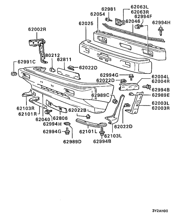 Front bumper & support