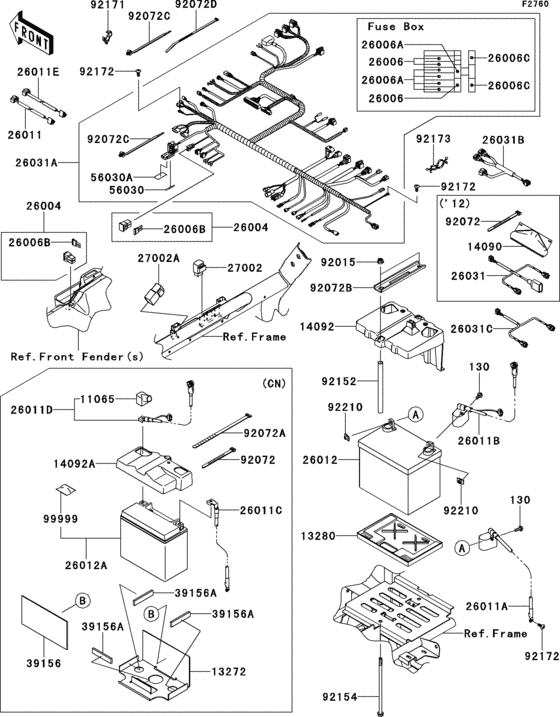Chassis electrical equipment(1/2)