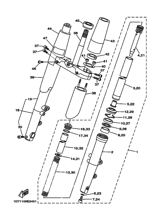 Front fork