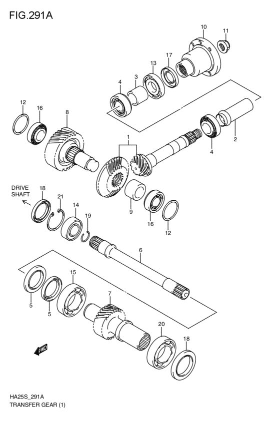 transfer gear