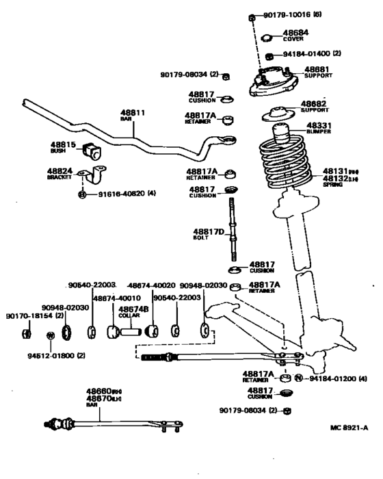 Front Spring & Shock Absorber