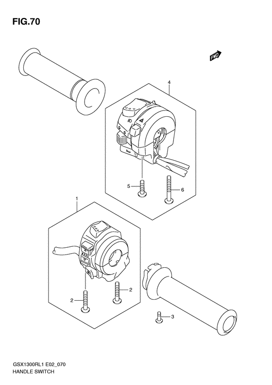 Handle switch
