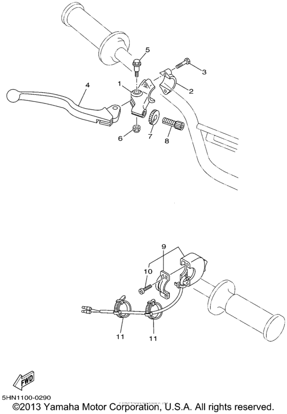Handle switch & lever