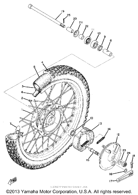 Front wheel