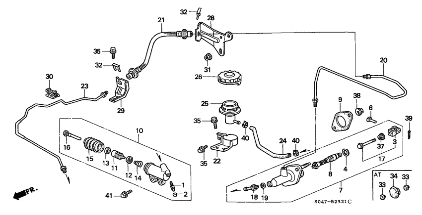 Clutch master cylinder