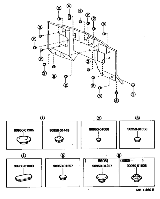 Front Fender Apron & Dash Panel