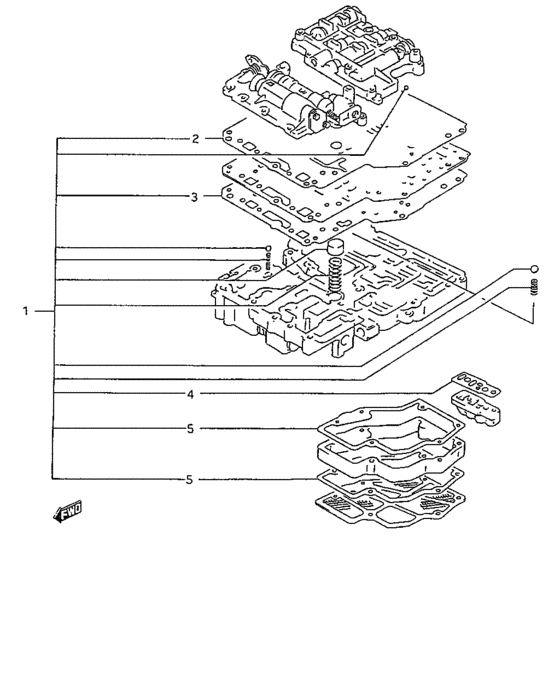 At valve overhaul set