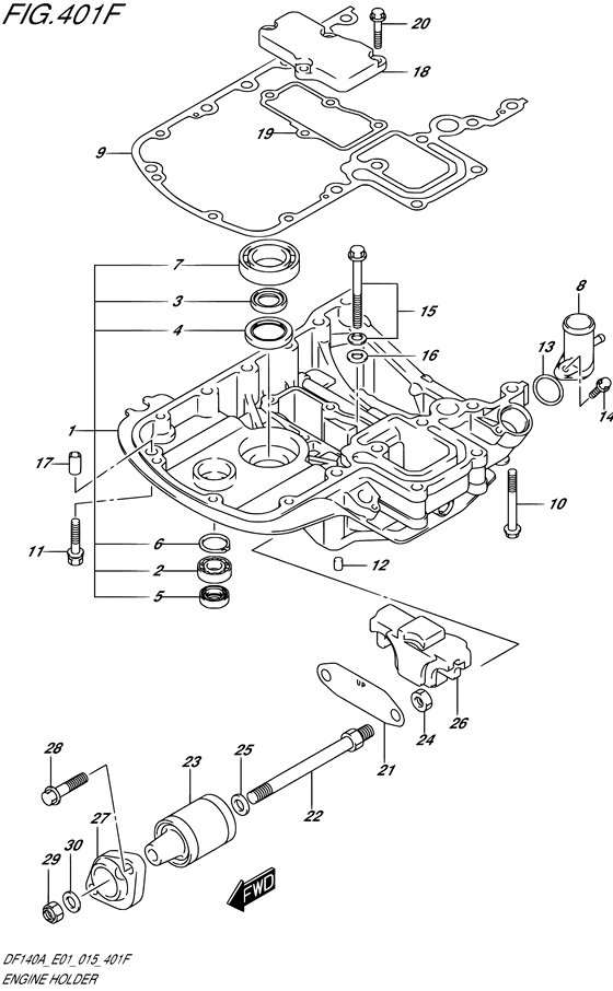 Engine holder
