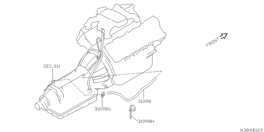 Breather piping     (for fr unit)