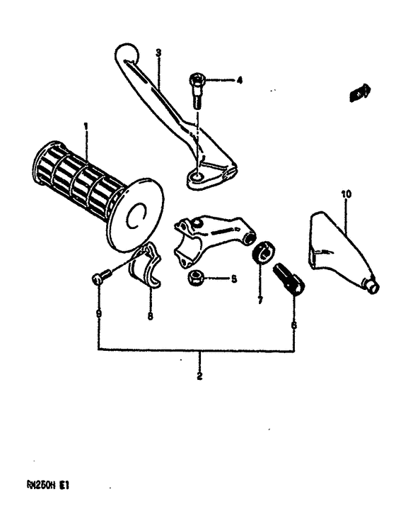Left handle switch