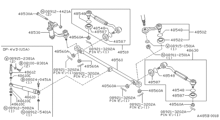 Steering linkage