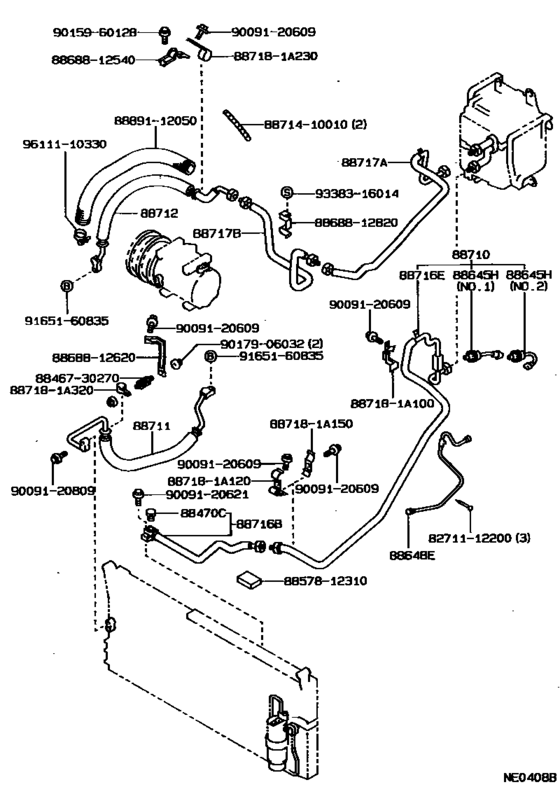 Heating & Air Conditioning - Cooler Piping