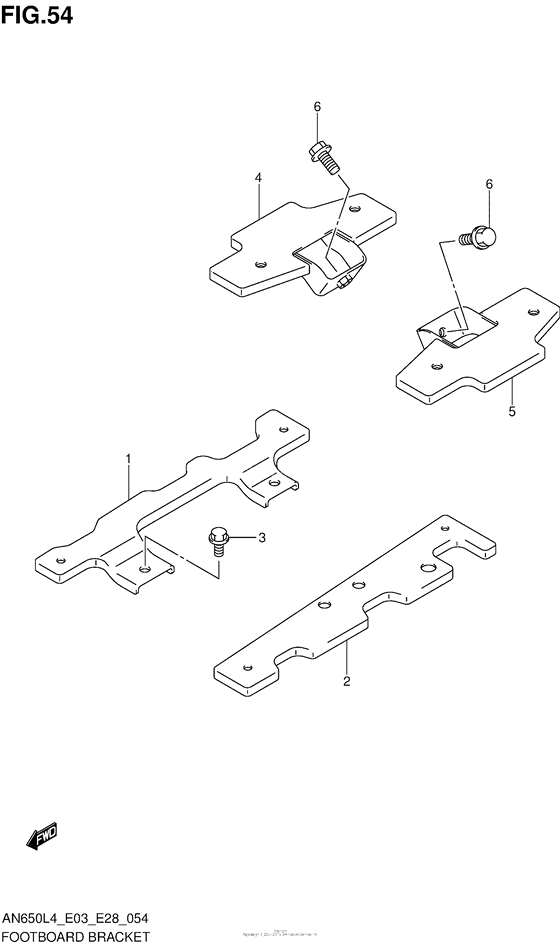 Footboard Bracket