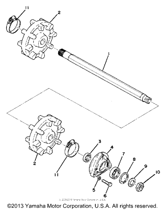Front axle
