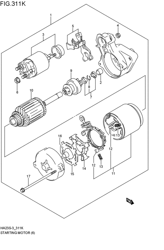 starting motor