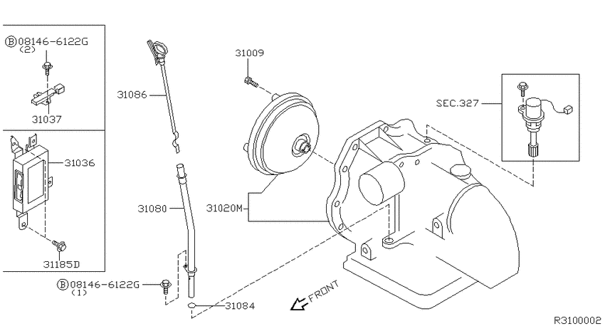 Auto transmission,transaxle & fitting
