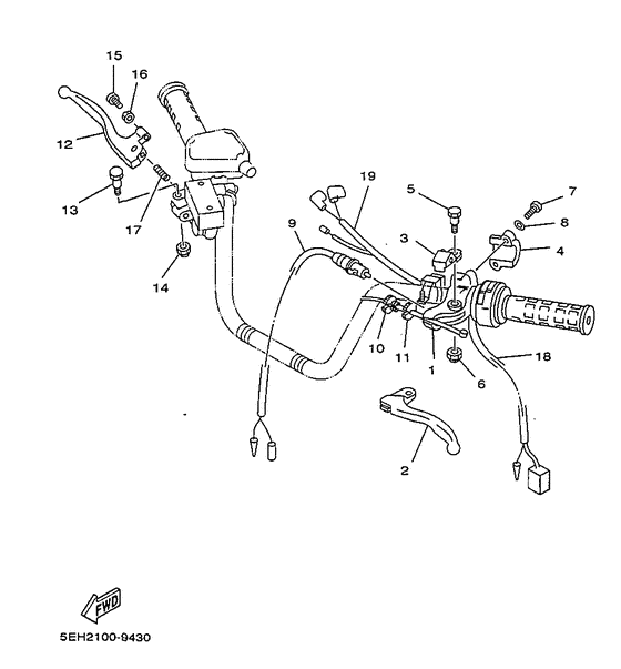 Handle switch & lever