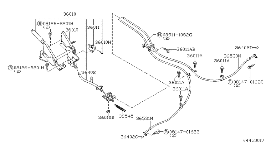 Parking brake control