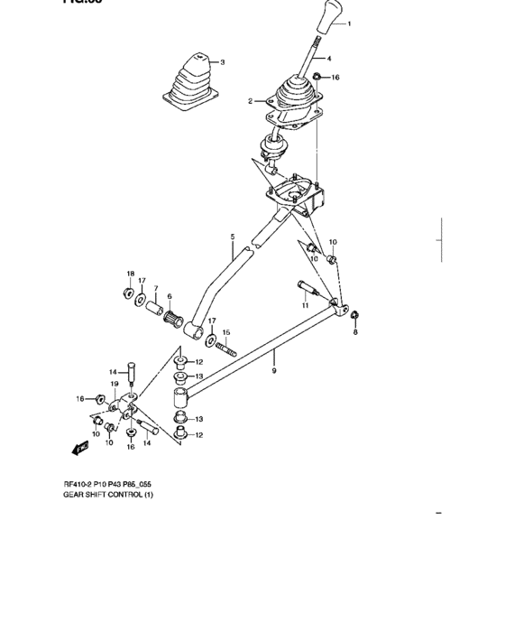 Mt gear shift control