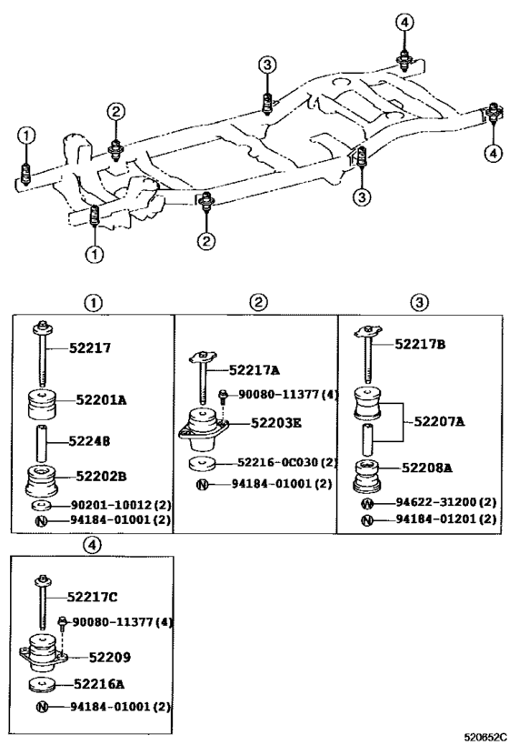 Cab Mounting & Body Mounting