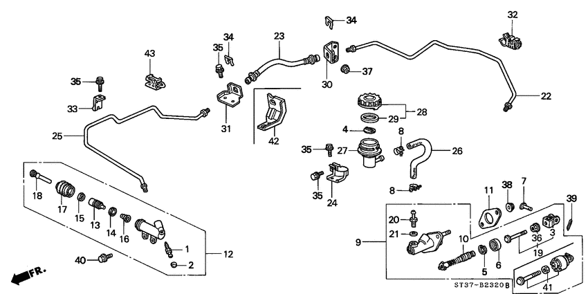 Clutch master cylinder