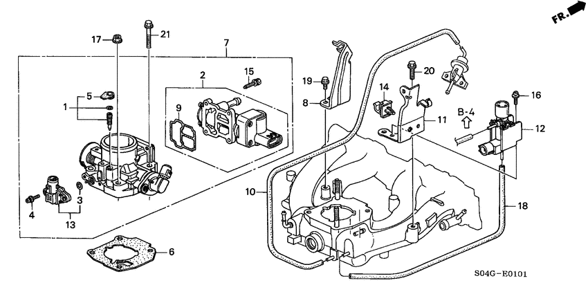 Throttle body