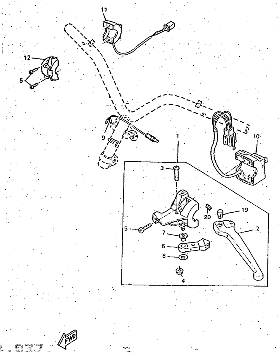 Handle switch & lever