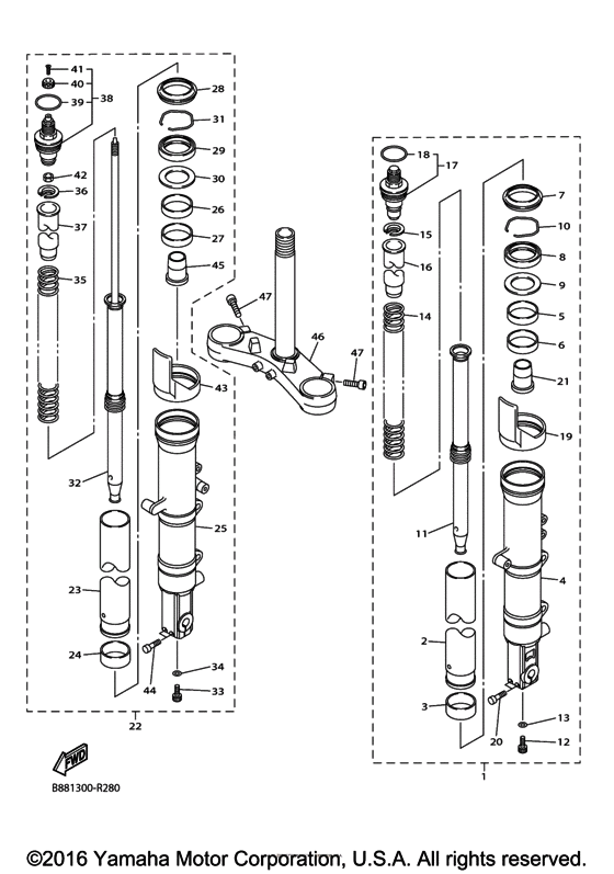 Front fork