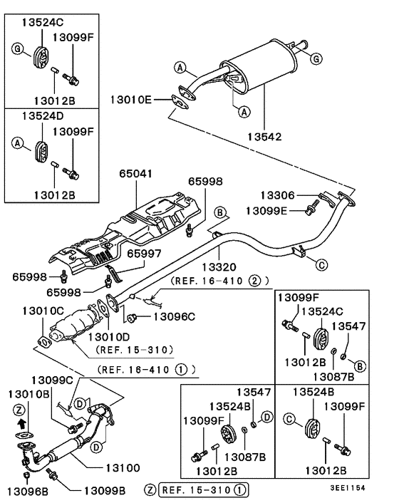 Exhaust pipe & muffler