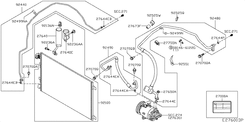 air conditioner (engine room)