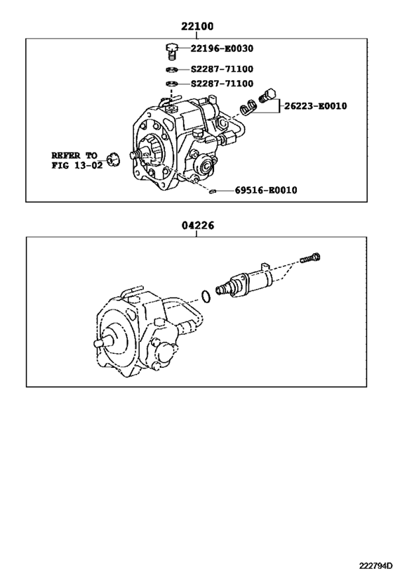Injection Pump Assembly