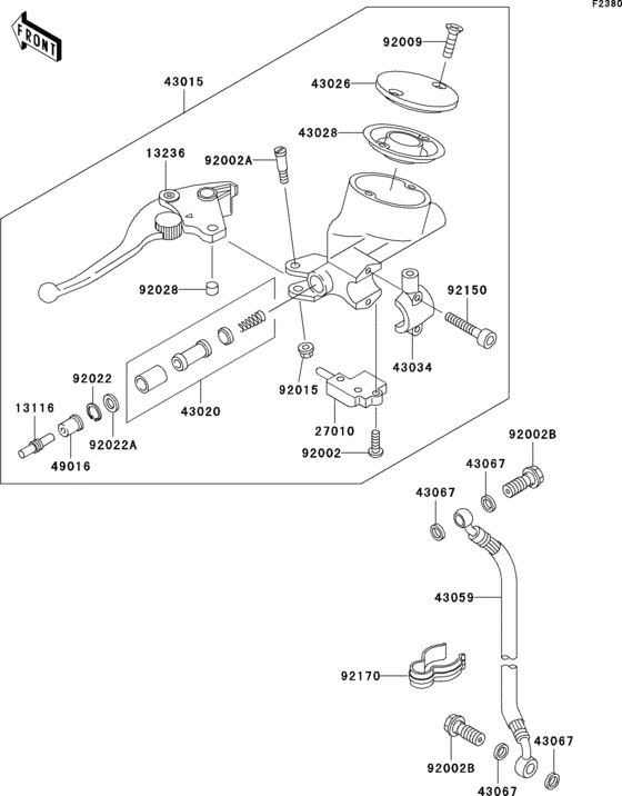 Clutch master cylinder