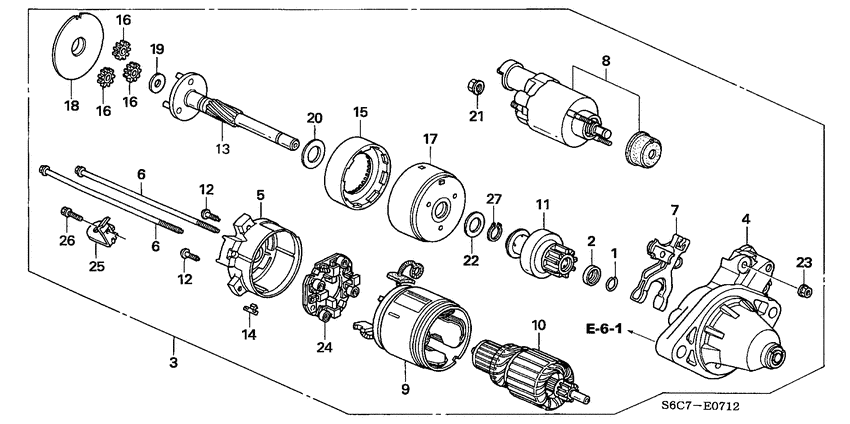 Starter motor