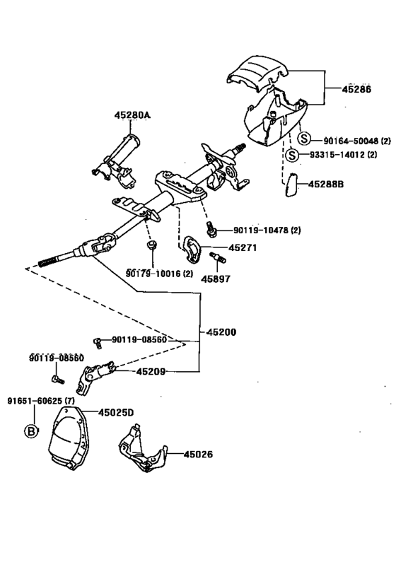 Steering Column & Shaft