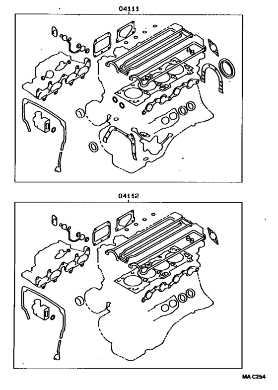 Engine Overhaul Gasket Kit