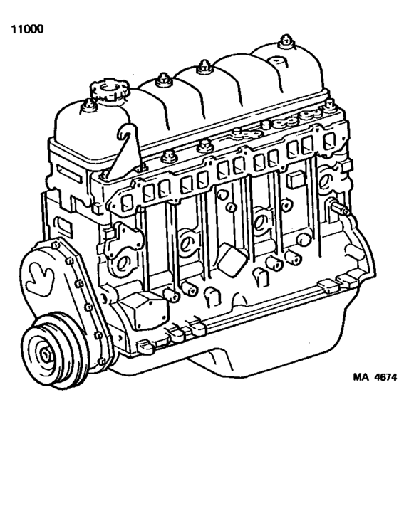 Partial Engine Assembly